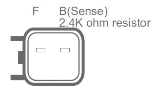 Alternator for Dodge Journey JC, Fiat Freemont JF 3.6L ERB 160A 2-Pin