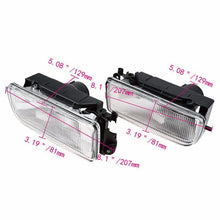 Load image into Gallery viewer, Pair Front Bumper Fog Lights Lamps Clear Lens For BMW E36 3 Series 1992-1998 ST