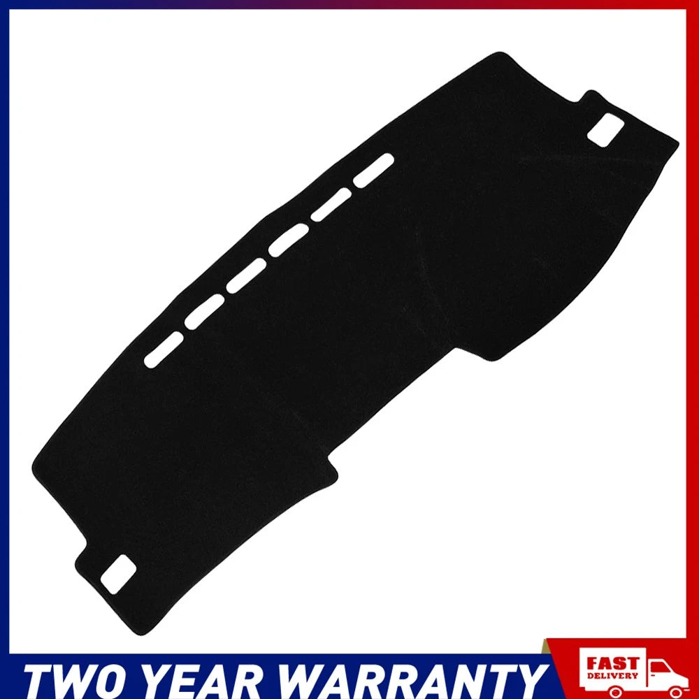Black dashboard cover dash mat pad protector for Toyota Corolla 2007-2012