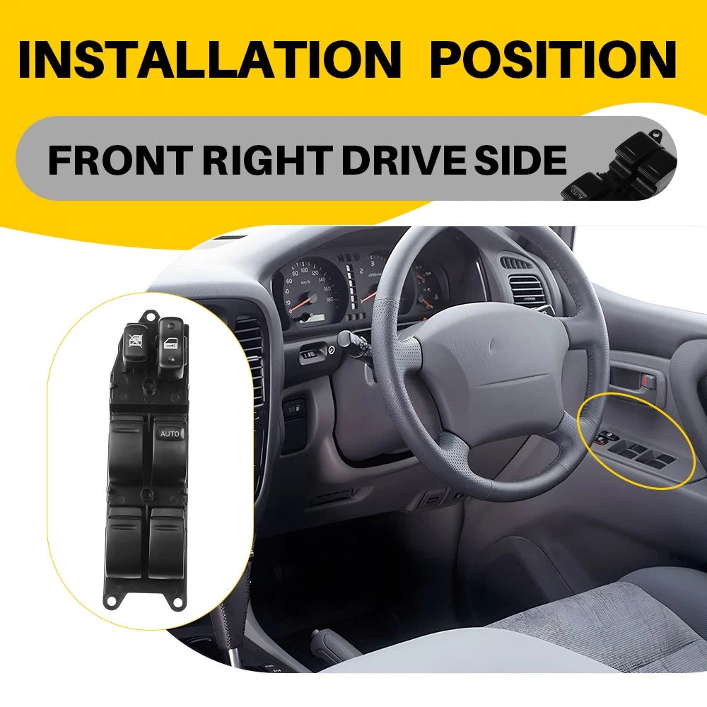 Master Window Switch Control Fit Toyota Landcruiser 100 Series FZJ HZJ105 HDJ100