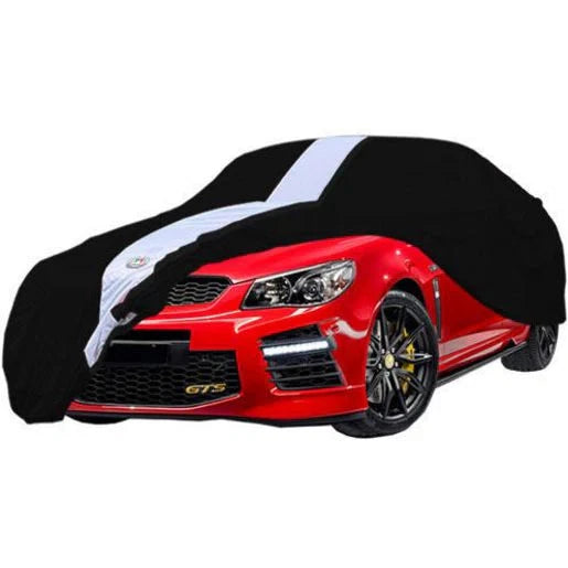Autotecnica Show Car Cover Black/White Large 4.9m 2/196BK