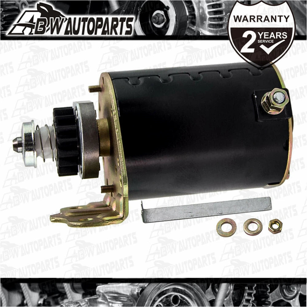 Starter Motor Replace for Briggs & Stratton 8HP-13HP MOTORS Ride on Mower 795121