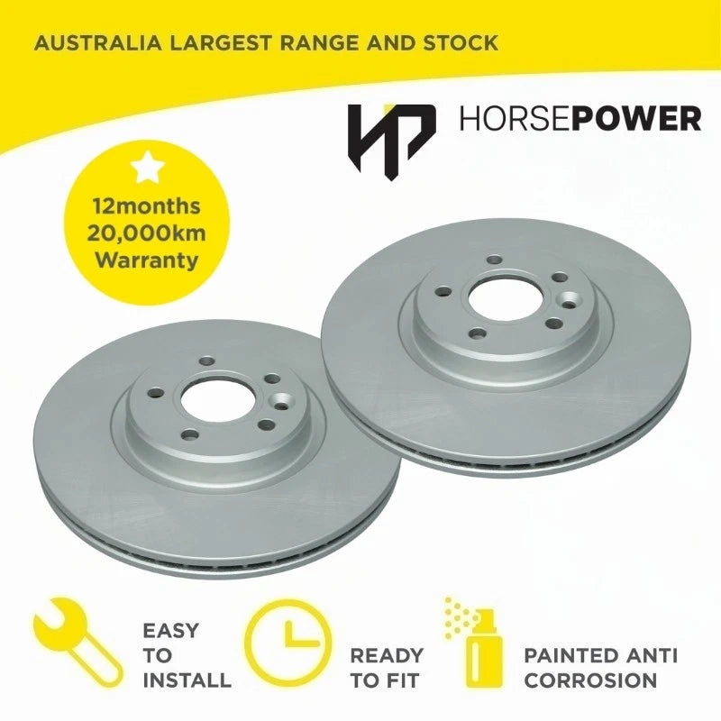 Front Brake Disc Rotors for Volvo C70 T5 2006-2010 320mm