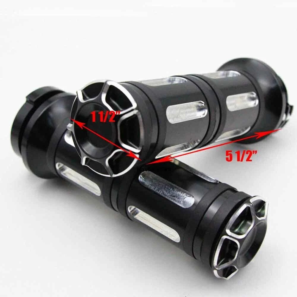 1" Motorcycle Handlebar Hand Grips For Harley Sportster Dyna Touring V-Rod VRSC