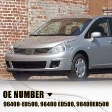 Load image into Gallery viewer, Right Sun Visor Shade 96400 ED500 for Nissan Tiida C11 SC11 Hatch Sedan 2004-12