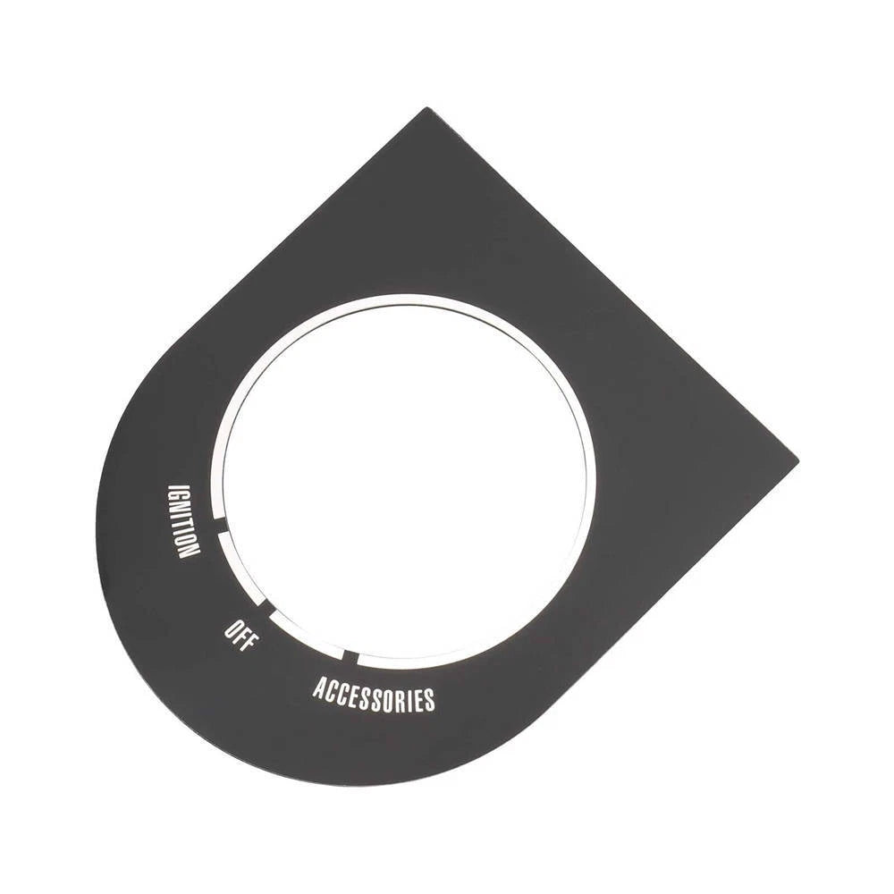 Dash Cover Switch Nameplate For Harley Dyna FXDWG 93-03 Softail FXST FLST 96-17