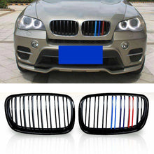 Load image into Gallery viewer, Kidney Front Grill Grille Dual Slat For M Color BMW E70 X5 E71 X6 2007-2013 ST