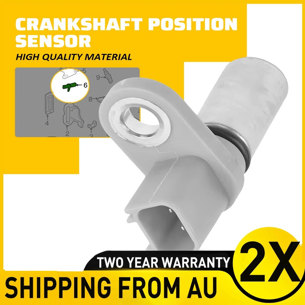 Pair of crank angle position sensors for Ford Falcon BA BF FG FGX and Territory 4.0L engines