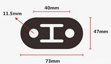 Load image into Gallery viewer, 4PCS Exhaust Mount Repair Hanger Bracket Heavy Duty Rubber Replacement Universal