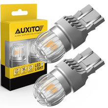 Load image into Gallery viewer, 2x AUXITO T20 7440 7443 6 SMD LED UP BACK REVERSE Plug&amp;Play IP67 Amber Yellow