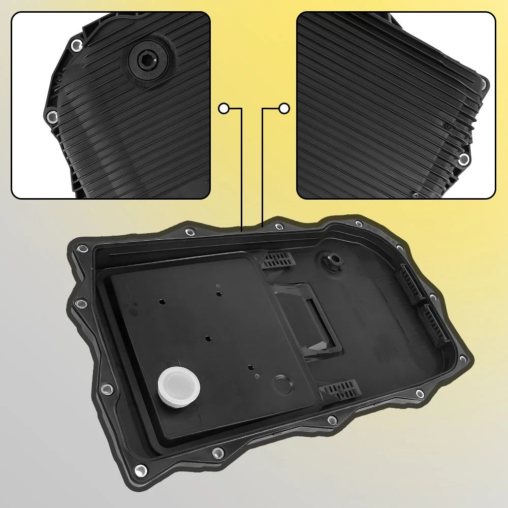 8-speed Auto Trans Oil Pan+Filter+Bolts Kit fits BMW 8HP45Z 8HP75Z 8HP50Z 8HP70Z