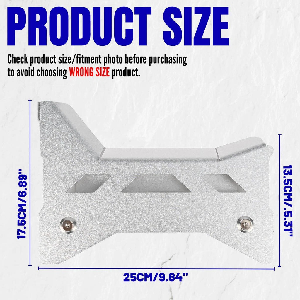 Silver Center Stand Protection Plate Engine Guard For BMW R1300GS R 1300 GS 23+