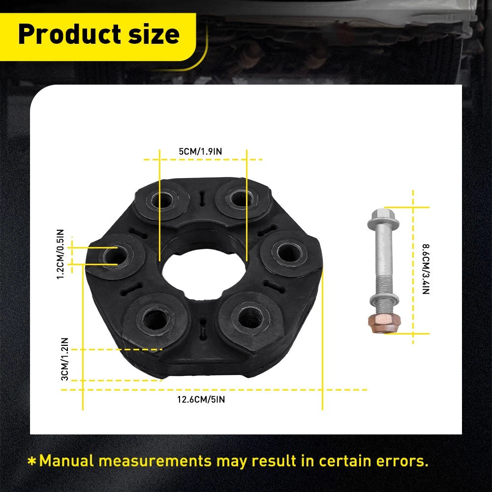 4x Rubber Driveshaft TailShaft Couplings Front & Rear for Commodore VX VY VZ V6