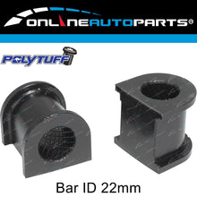 Load image into Gallery viewer, Front or Rear Sway Bar D Bush Kit for Landcruiser 60 75 80 Series - 22mm Bar