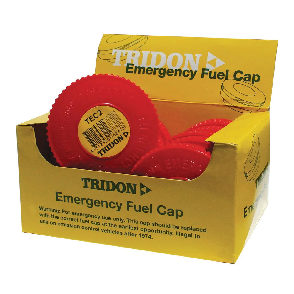 Tridon TEC2-10 emergency universal fuel caps in 10 pack for vehicles