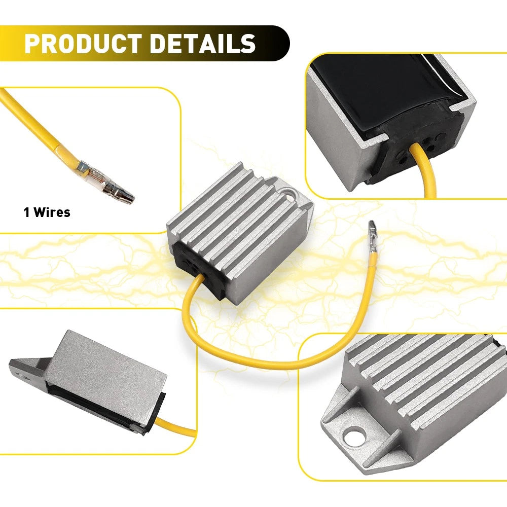 For DT125 DT250 DT400 XT250 Rectifier Regulator [6V] 1 Wire Voltage ATV Buggy