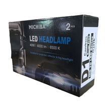 Load image into Gallery viewer, 2x D1R D1S HID to LED Headlight Bulb Globe 12V 35W 4000LM E13/CE 6500K Canbus