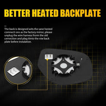 Load image into Gallery viewer, Car Left Side Mirror Glass w/ Backing Plate For Mitsubishi Outlander 2014-20 AU