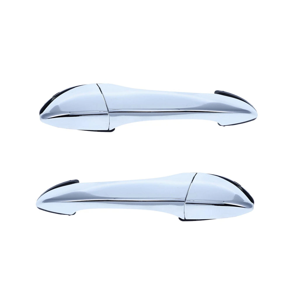 Door Handle Outer for BMW X5 E53 00-07 Set of 2 Chrome REAR LH+RH