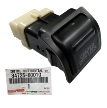 Load image into Gallery viewer, GENUINE Toyota LandCruiser 80 Series Centre Diff Lock Switch HZJ80 HDJ80 FZJ FJ