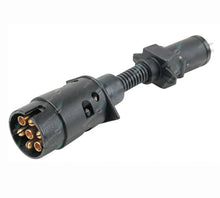 Load image into Gallery viewer, 7 Pin Large Round to 7 Pin Small Round Trailer Connector Adaptor Plug ADA7L7S