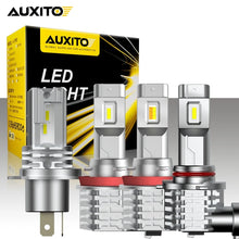 Load image into Gallery viewer, AUXITO HB2 H4 H9 H11 9005 9006 LED Headlight Globes Bulb H/L Beam 60W Brighter.