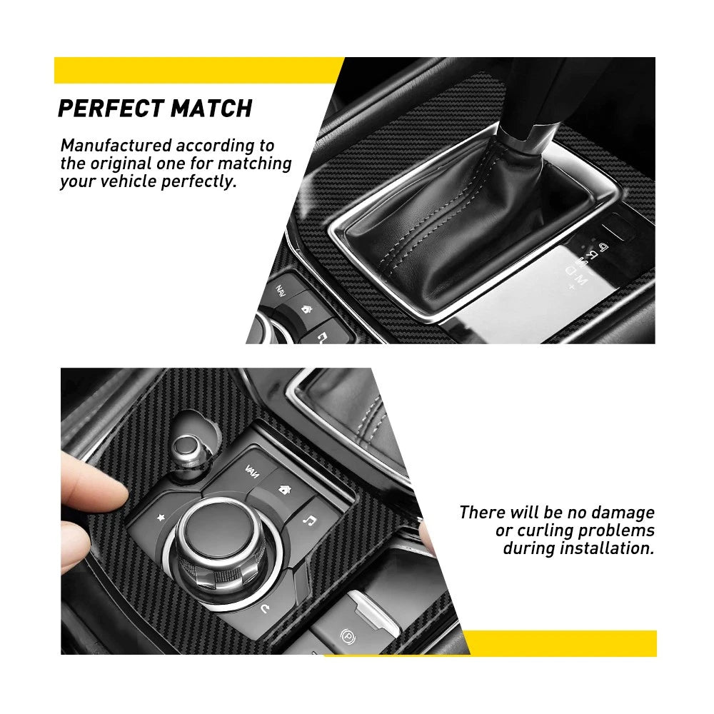 Car Accessories For Mazda CX5 2017-2021 Front Gear Frame Gear Shift Cover