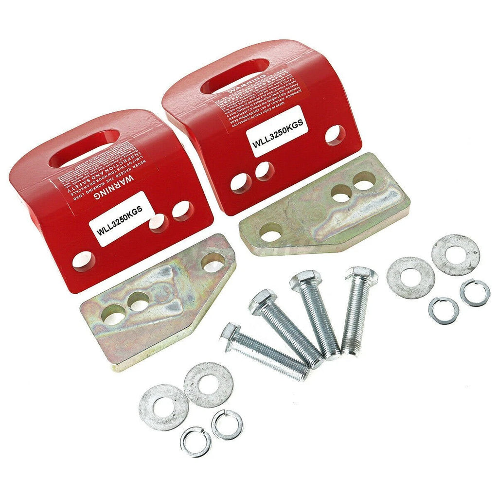 Recovery Tow Point Kit Heavy Duty 3250KG Hitch For Nissan Navara D22 H/D Pair AU