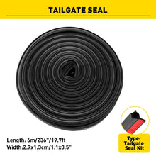 Load image into Gallery viewer, TAILGATE SEAL KIT FOR MITSUBISHI TRITON MQ MR RUBBER DUST TAIL GATE 6M