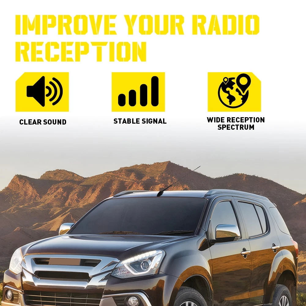 FM AM Radio Aerial Antenna Roof for Isuzu D-Max Dmax MUX MU-X 12-18 8980530480