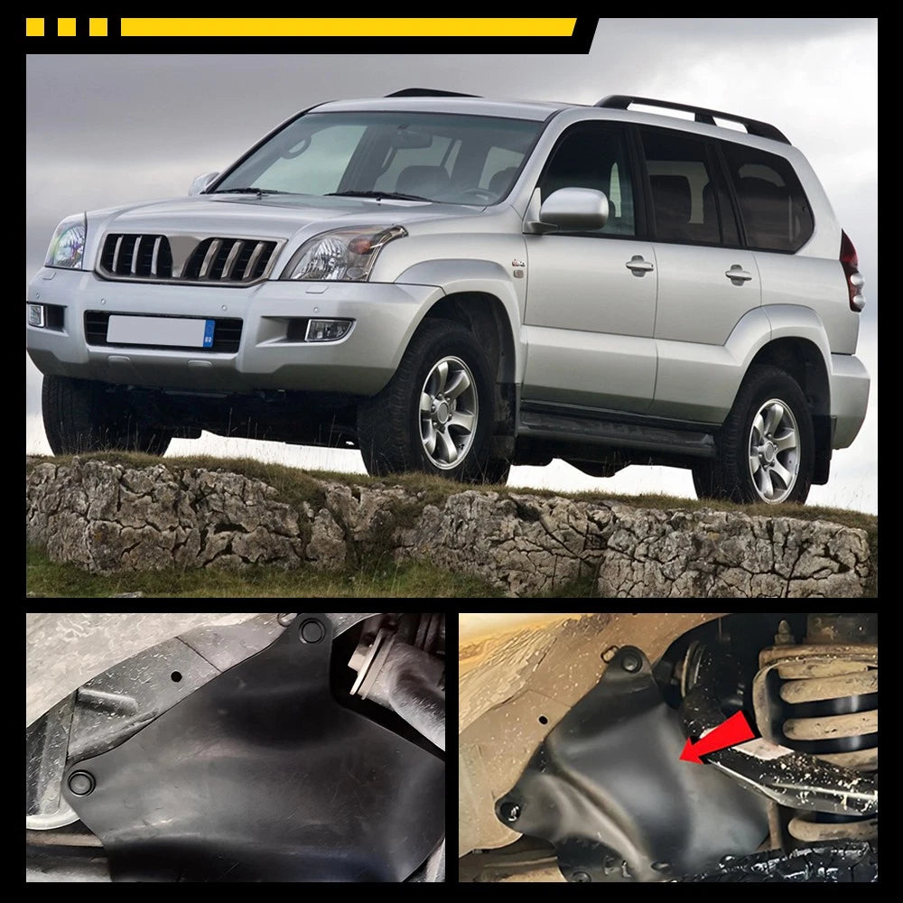 Splash Guards Fit Toyota Land Cruiser Prado 120 150 03-20 Fender Liner Mud Flaps
