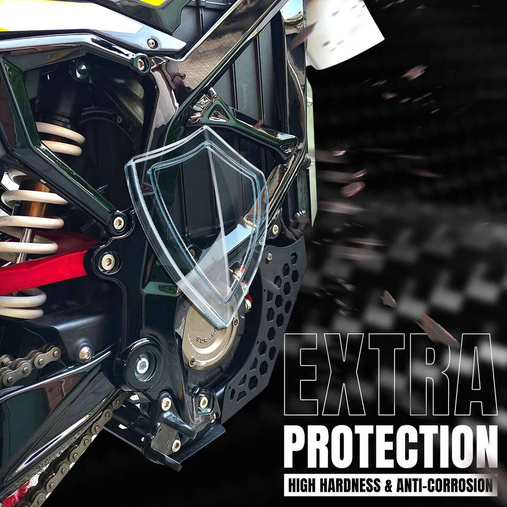 Gloss Black For Sur Ron Ultra Bee Frame Guard Fairing Body Kit with Graphics ST