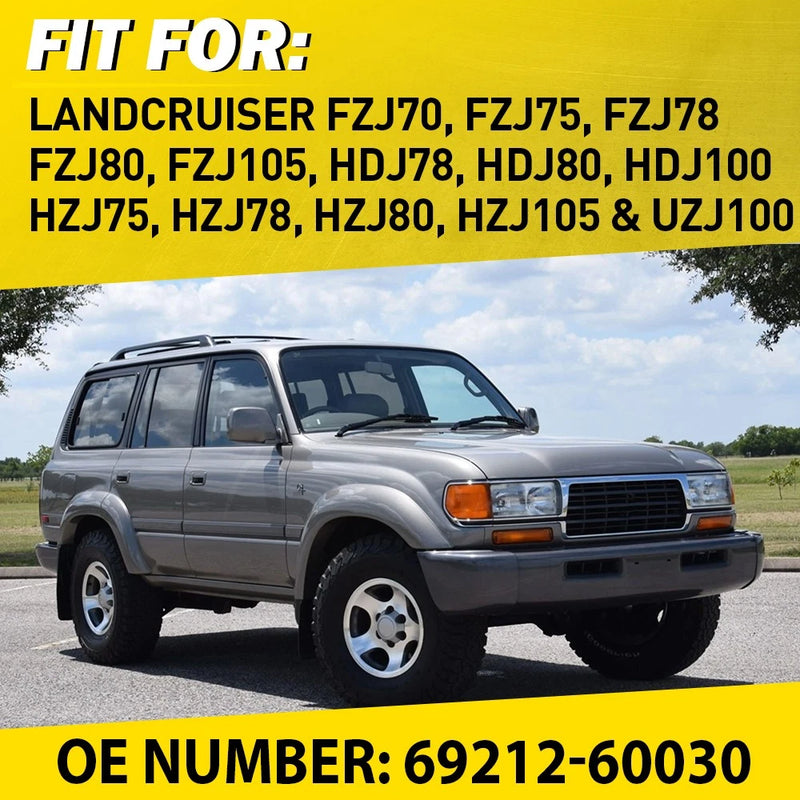 Rear Tailgate Barn Door Handle for Toyota LandCruiser FZJ/HZJ/HDJ/UZJ