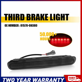 LED Tail Light Tailgate Rear 3rd Brake Lamp For HILUX Vigo 05-14 Smoked Bright