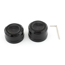 Load image into Gallery viewer, Black Aluminum Rear Axle Bolt Nut Cap Cover For Harley Softail Fat Boy 2018+ ST