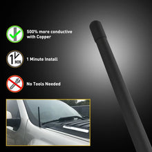 Load image into Gallery viewer, Car ANTENNA Carbon Fiber 7" Radio 12cm Signal Aerial For Getz Hyundai AU