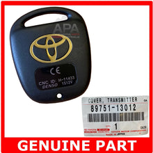 Load image into Gallery viewer, GENUINE LandCruiser Prado Rav4 Kluger Camry Corolla Remote Key Rear Cover