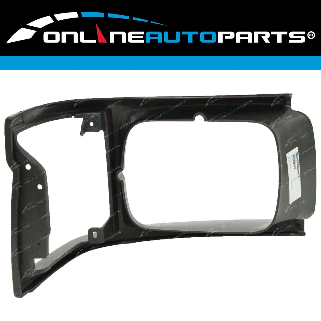 LH+RH Headlight Surround Pair Light Grey for Toyota Hiace Van 1992-1998 L+R Set