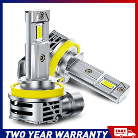 AUXITO 8x H11 LED Headlight Globe Bulbs Kit Hi LOW Beam 28000LM Bright White A