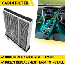 Load image into Gallery viewer, Carbon Cabin Air Filter for Mitsubishi Pajero NM NP NS NT NW NX 2000-19 CAC10100