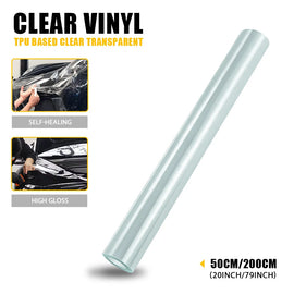 Clear PPF Car Paint Protection Film Scratch-proof 50CM X 2M Transparent
