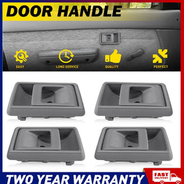 4X Front Rear Inside Inner Door Handle For Toyota Landcruiser 75 78 79 Series