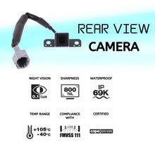 Load image into Gallery viewer, Reverse Camera OE 4 Pin Connector Straight Edge for Hyundai Santa Fe DM 12-15