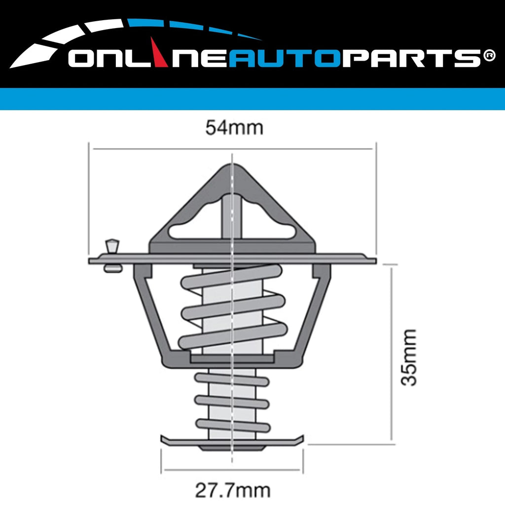 Thermostat for Nissan Patrol GU MQ TD42 TD42T TD42Ti SD33 SD33T 1980-2006