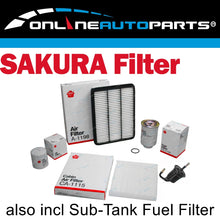 Load image into Gallery viewer, Air Oil Fuel &amp; Cabin Filter Kit for Prado KDJ150 KDJ155 4cyl 1KD-FTV 3.0L