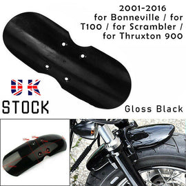 For Triumph Bonneville T100 Scrambler Thruxton Short Front Fender Mudguard 01-16