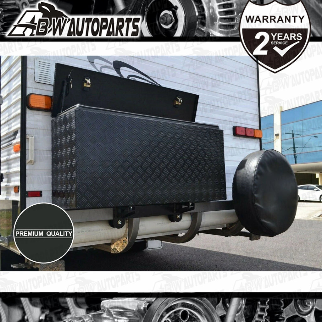 Caravan Rear Bar Toolbox Mounting Kit for 50x75 or 50x100 Rear Bar RV NEW