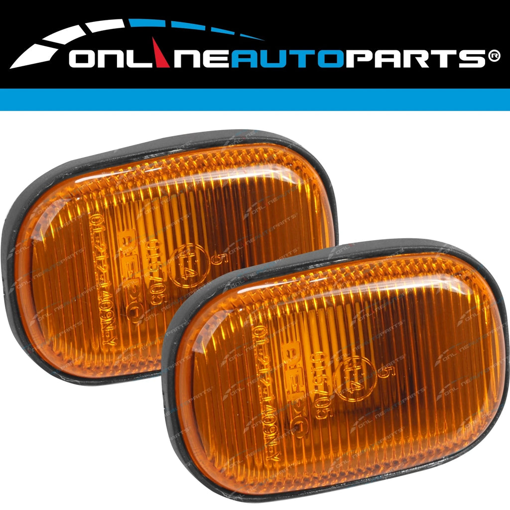 LH & RH Side Indicator Repeater Lights for Toyota Corolla AE112 1998~2001
