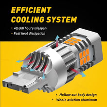 Load image into Gallery viewer, 2X T20 W21/5W 7443 LED White Canbus Car 7443 Turn Signal Tail Light Bulb AUXITO