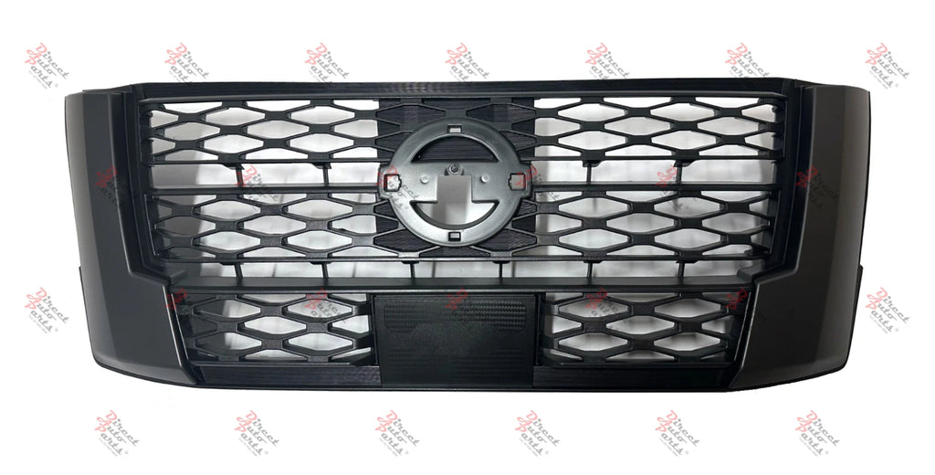 *NEW* TOP GRILLE MESH (BLACK / DARK GREY) for NISSAN NAVARA D23 NP300 2020 - ON
